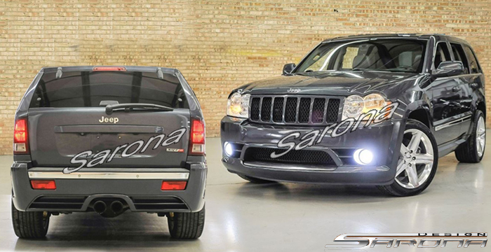 Custom Jeep Grand Cherokee  SUV/SAV/Crossover Body Kit (2005 - 2007) - $1390.00 (Manufacturer Sarona, Part #JP-001-KT)